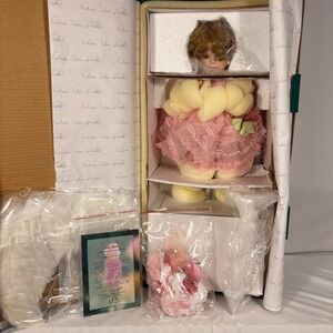 Valerie Tabor-Smith Lilac Angel Porcelain Doll Limited Edition Art Impressions